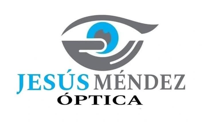 Logotipo de Óptica Jesús Méndez a color completo